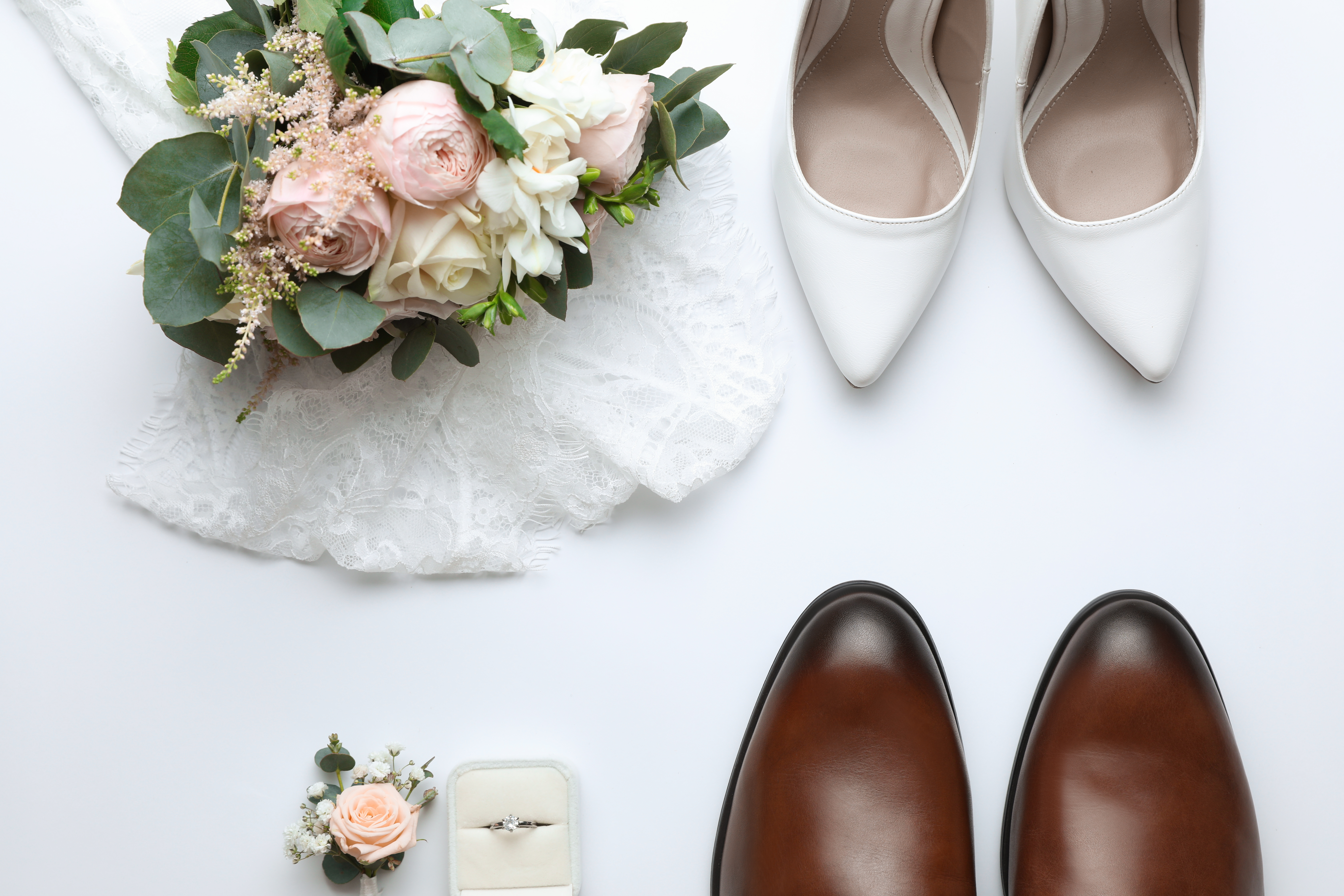 composition with wedding shoes for bride and groom 2026 01 16 19 05 11 utc